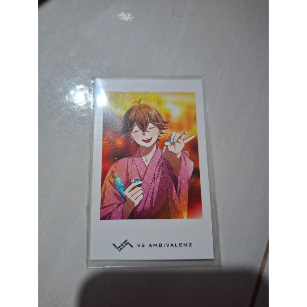 merch anime photocard XlamV from VS AMBIVALENZ vs ambivalenz VSA