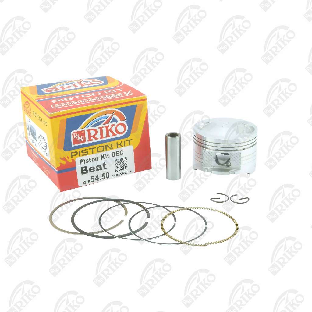 RIKO Piston Kit Bore Up BeAT diameter 51/51.5 mm pen pin 13 seher rubahan