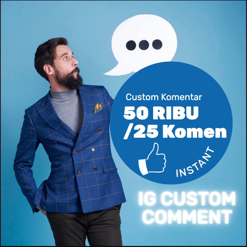 Instagram Komentar Aktif Real - Comment Custom