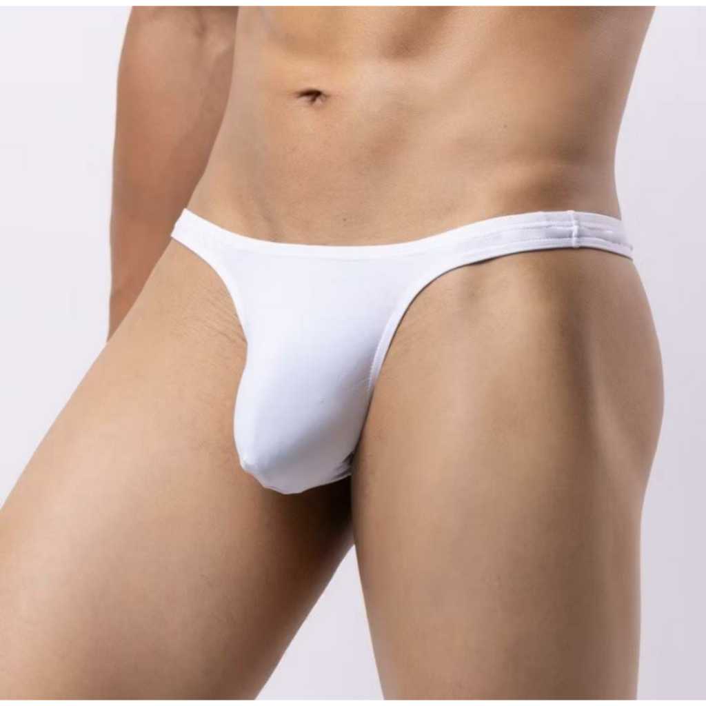 CELANA DALAM PRIA GSTRING THONG  ICE SILK PREMIUM BAHAN LEMBUT DAN HALUS