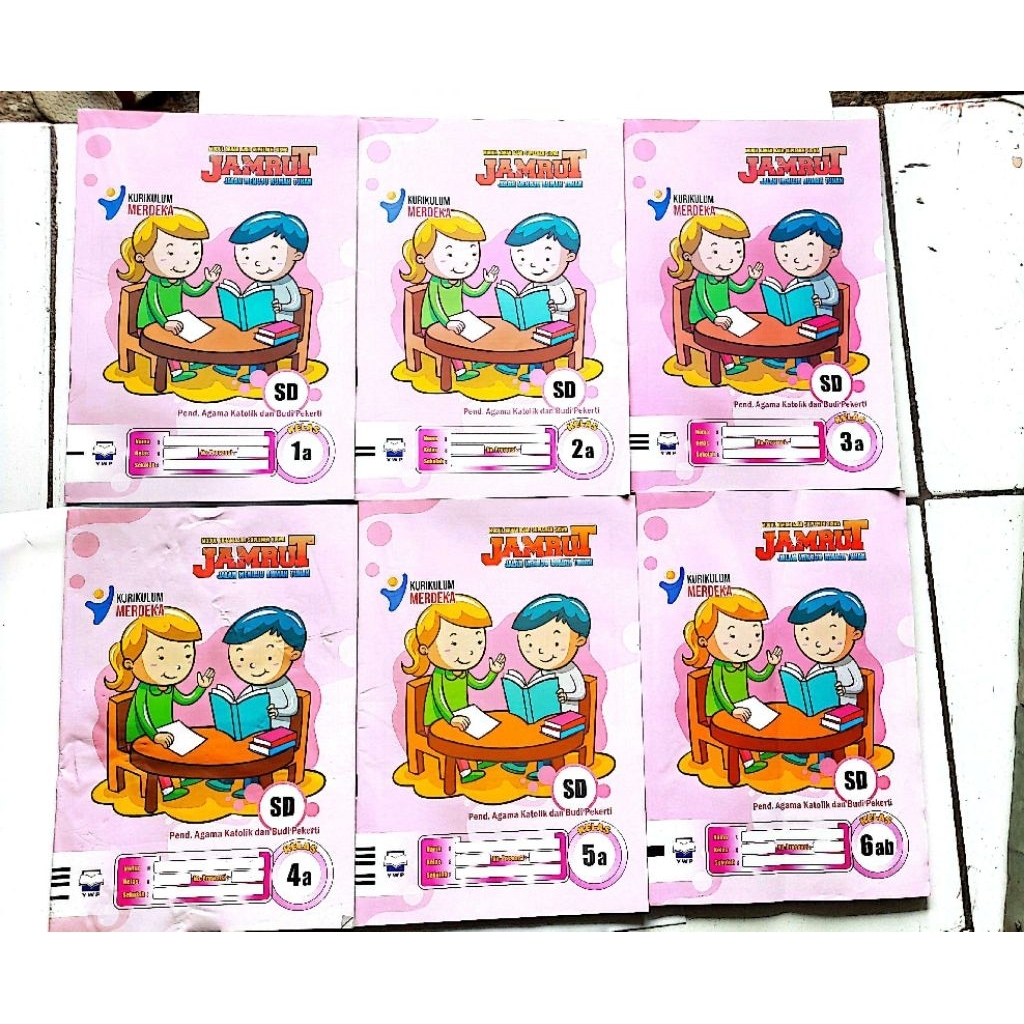 LKS Jamrut Pendidikan Agama Katolik ; Kunci LKS Agama Katolik kelas 1,2,3,4,5,6 SD