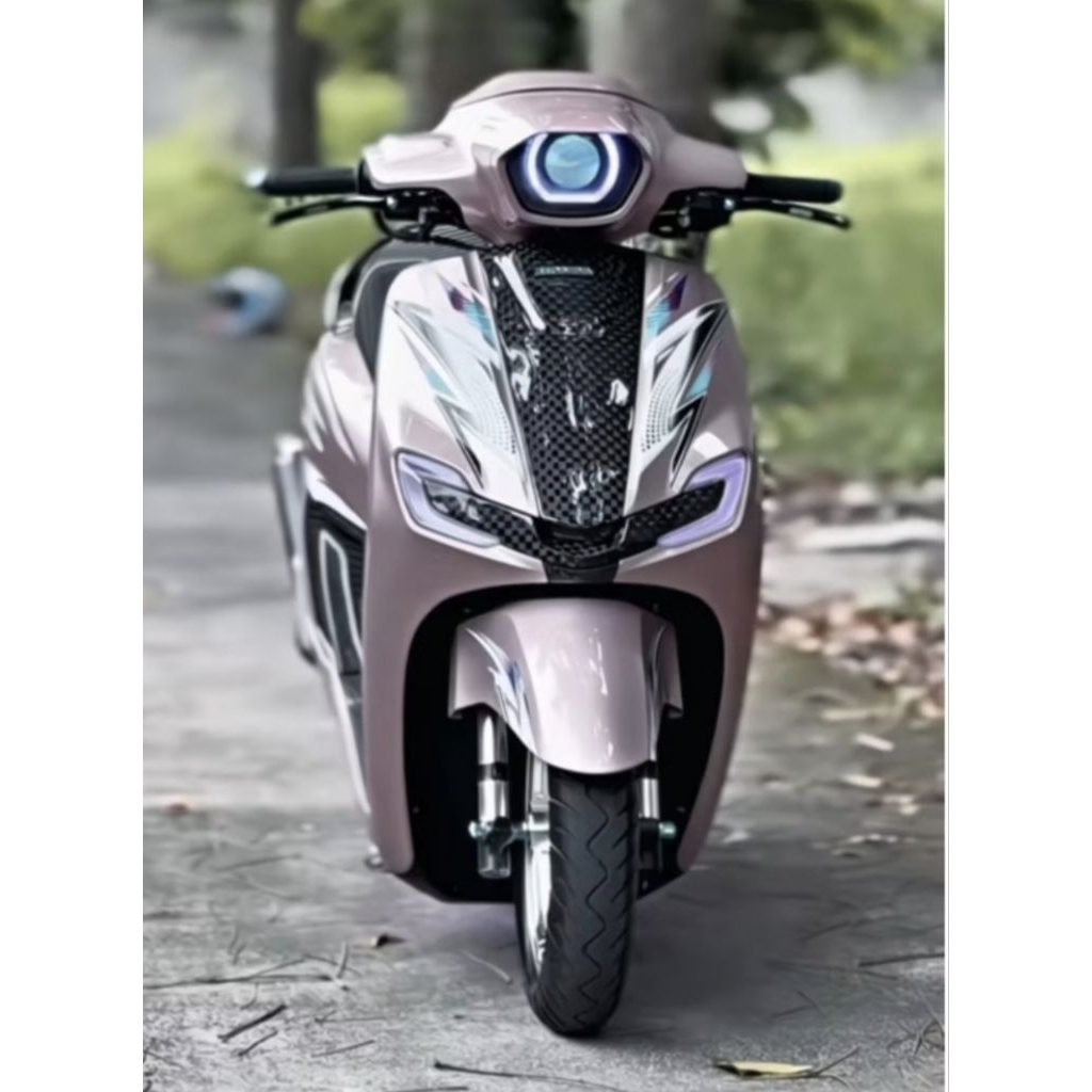 CAT PU SILVER ROSE METALIK CAT MOBIL CAT MOTOR