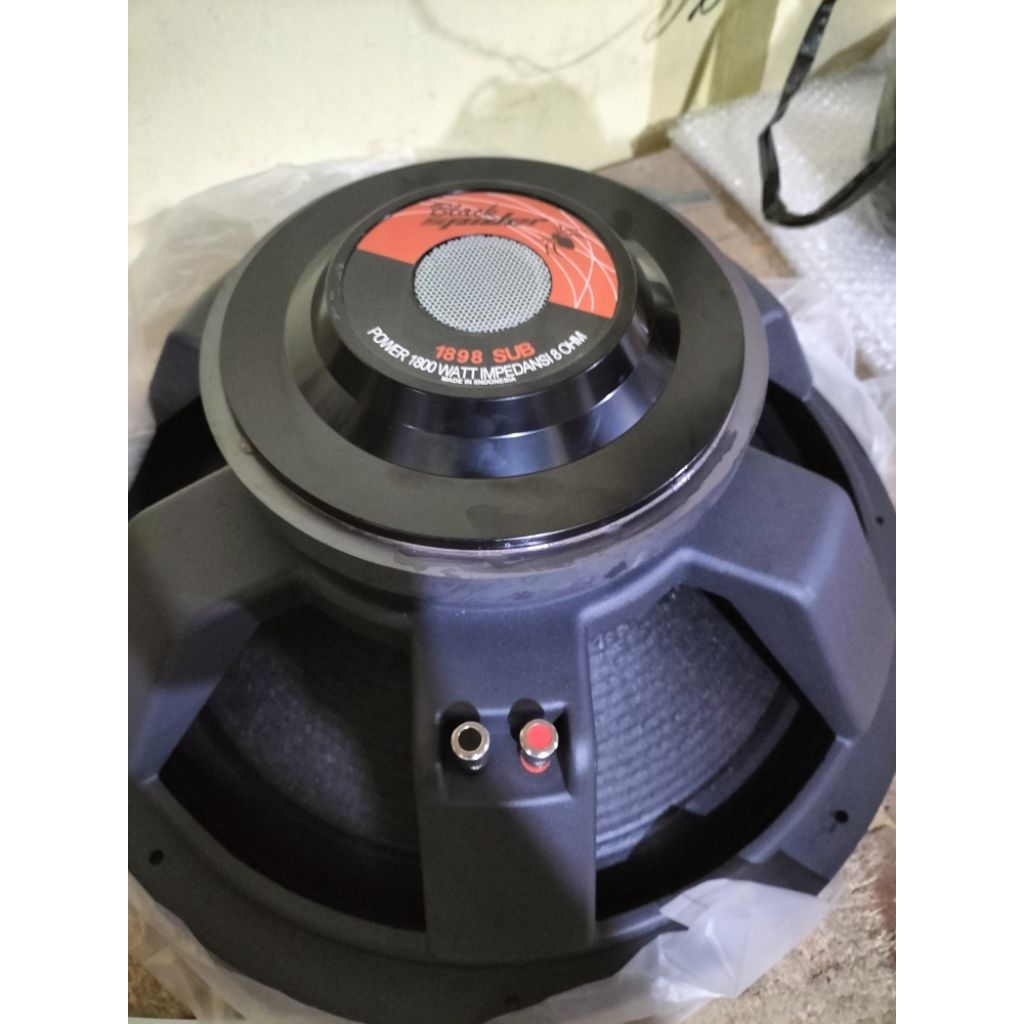 SPEAKER 18 INCH SPEAKER BLACKSPIDER 1898 BISA SUBWOOFER
