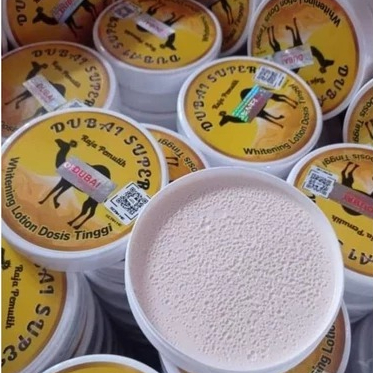 HB Dubai Super Lotion Pemutih 300gram BPOM (aman untuk segala jenis kuli),bisa cod