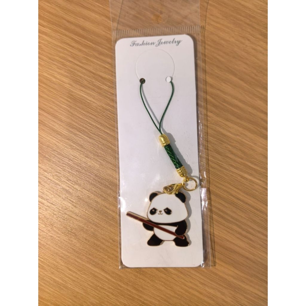 GANTUNGAN PANDA LUCU ORI CHINA KUNCI/HP/TAS/LIONTIN/DLL