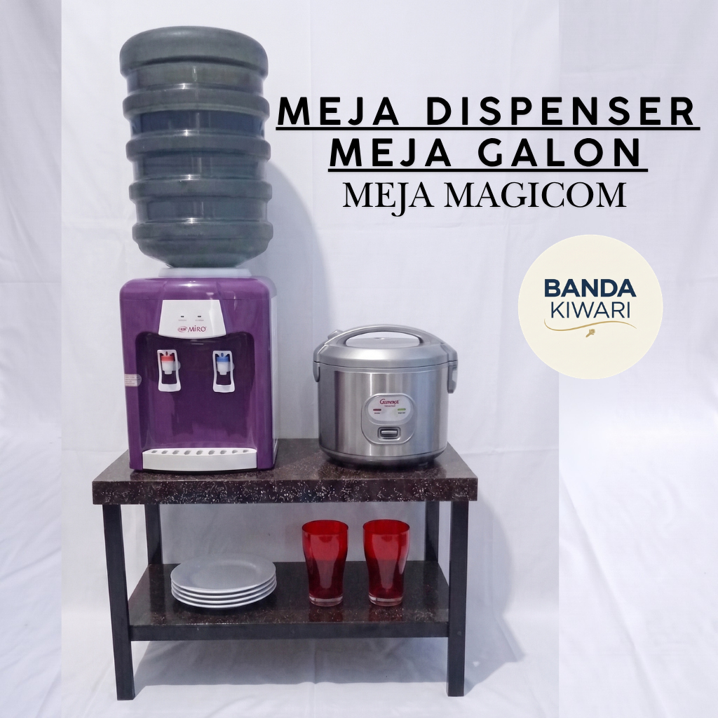 Meja dispenser galon meja magicom mejikom meja galon magicom