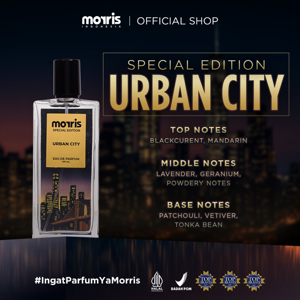 Parfum Pria Morris Batman EDP 100 ml Urban City