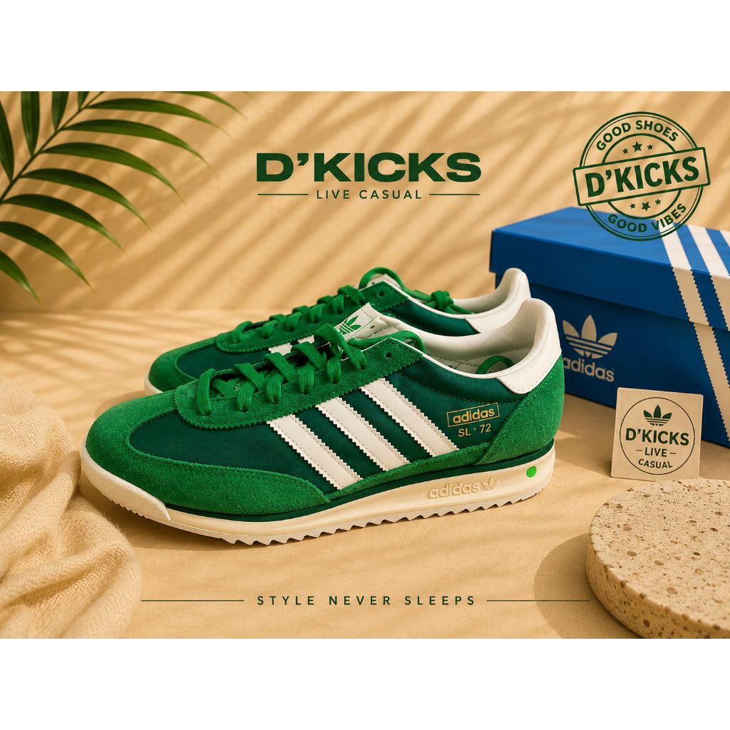 Adidas sl72 hijau