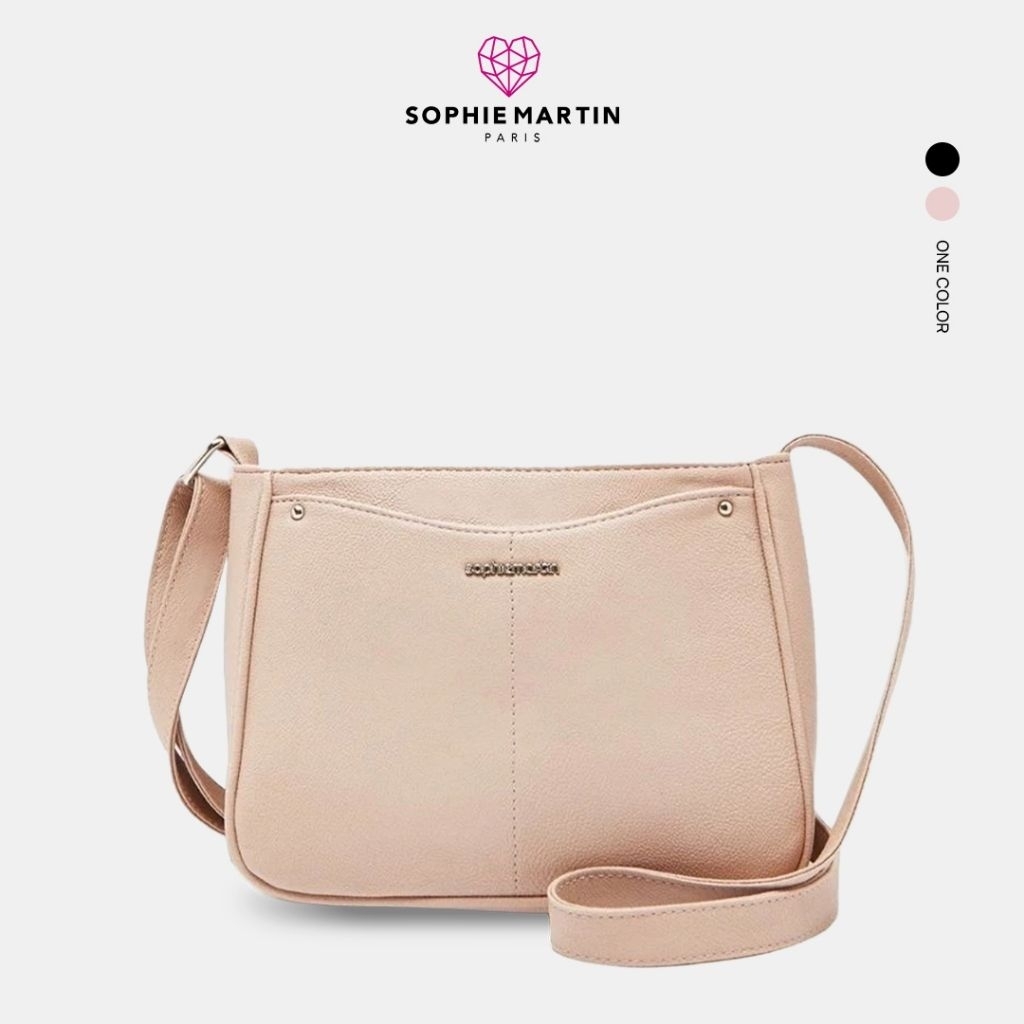 TAS DEYRENNA PINK TAS SELEMPANG SOFT PINK SOPHIE MARTIN PARIS SOPHIE MARTIN SLING BAG
