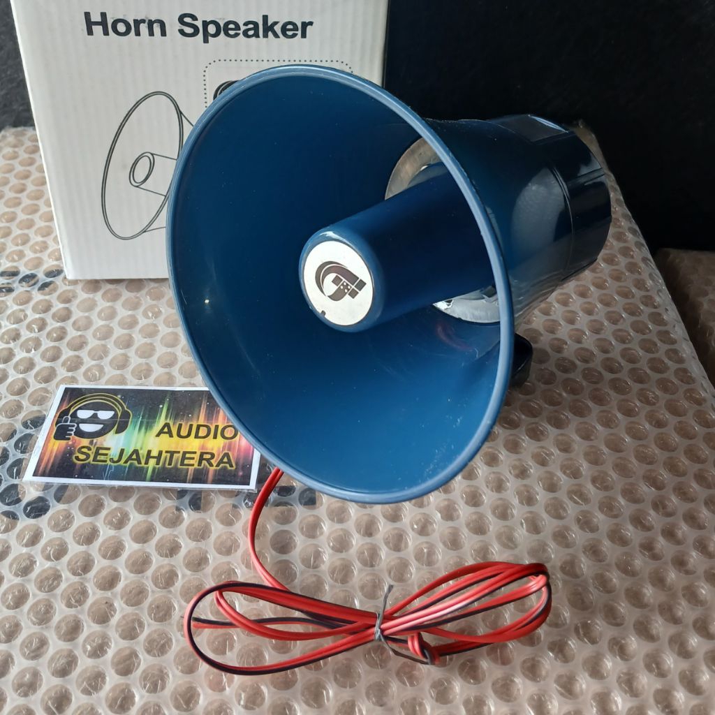 Trumpet Horn Speaker Targa TH 56 untuk Jual Es Krim Tahu Bulat Roti