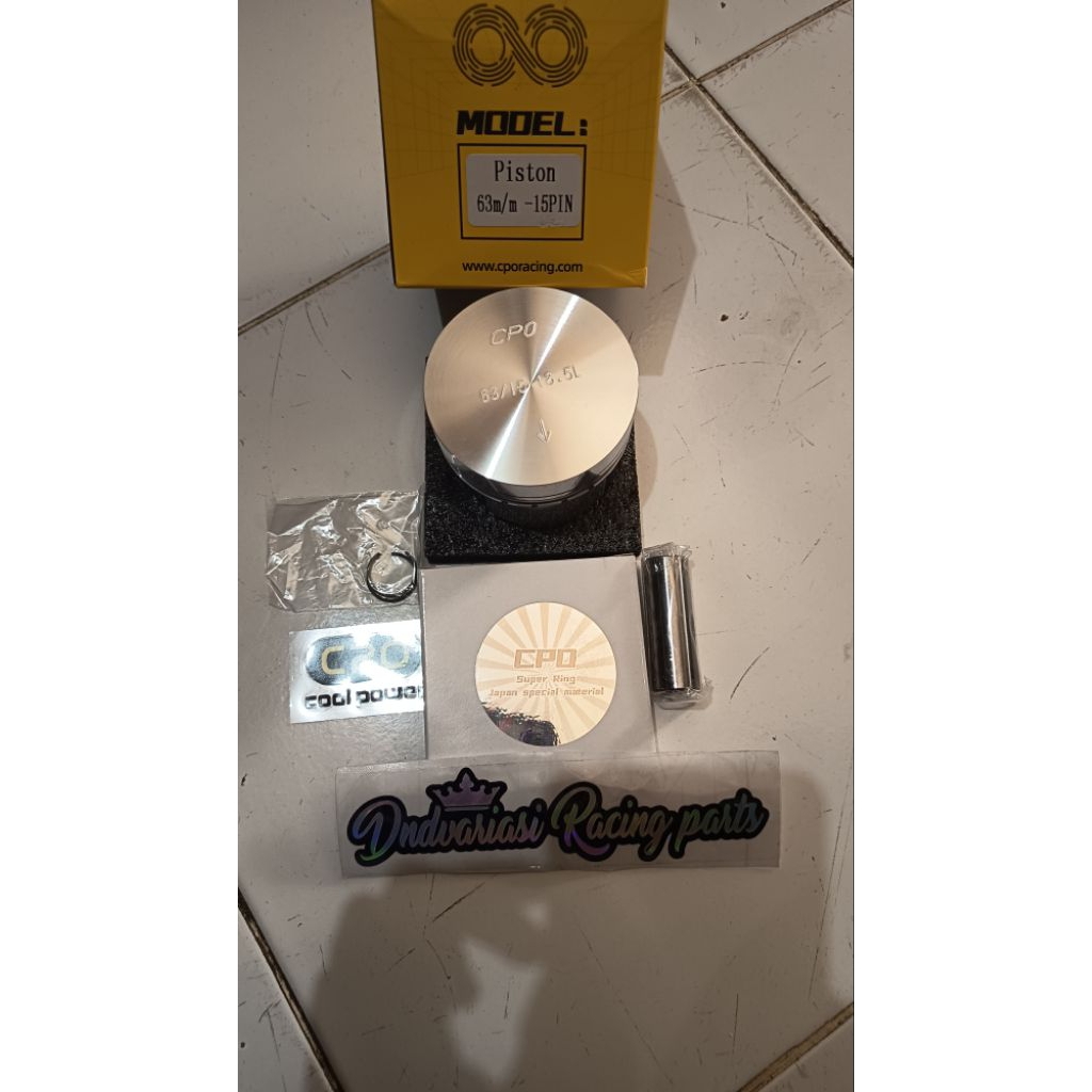 CPO PISTON CPO CASTING 63MM PIN 15/PISTON CASTING 63MM PIN 15/PISTON CPO EVO CASTING 63MM PEN 15/PIS
