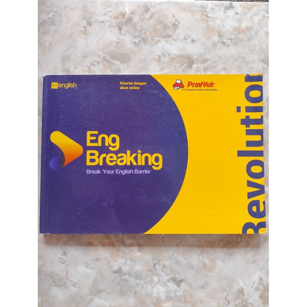 BUKU ENG BREAKING YOU ENGLISH BARIER original