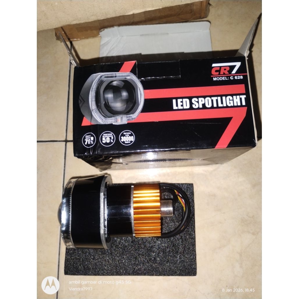 LED Projie PNP Soket H6 CR7