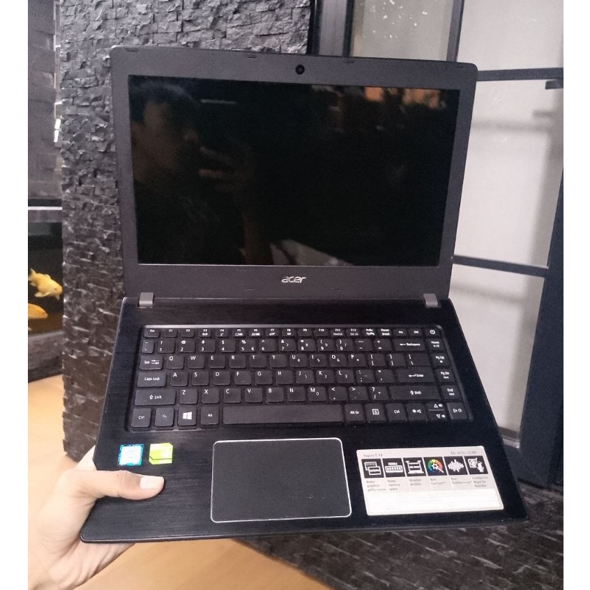 Laptop Acer Aspire E5-475G Intel Core i5-7200U NVIDIA GeForce 940MX Ram 12Gb Ssd 240Gb Hdd 1Tb