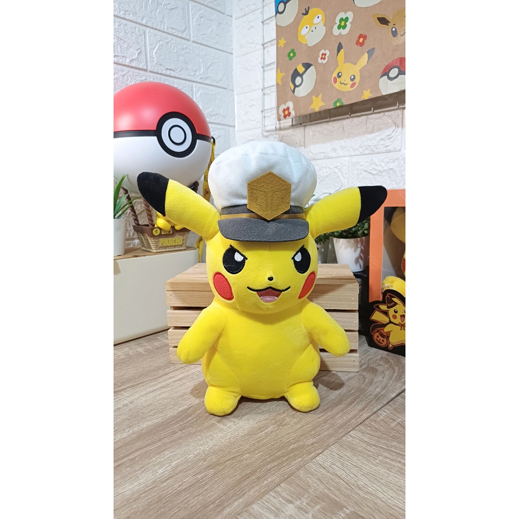 Boneka Pokemon - Pikachu Captain Size M | Banpresto