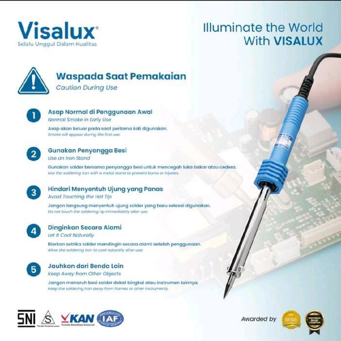 Visalux Solder Iron 30w atau 40*w/ solder listrik visalux - 30 watt