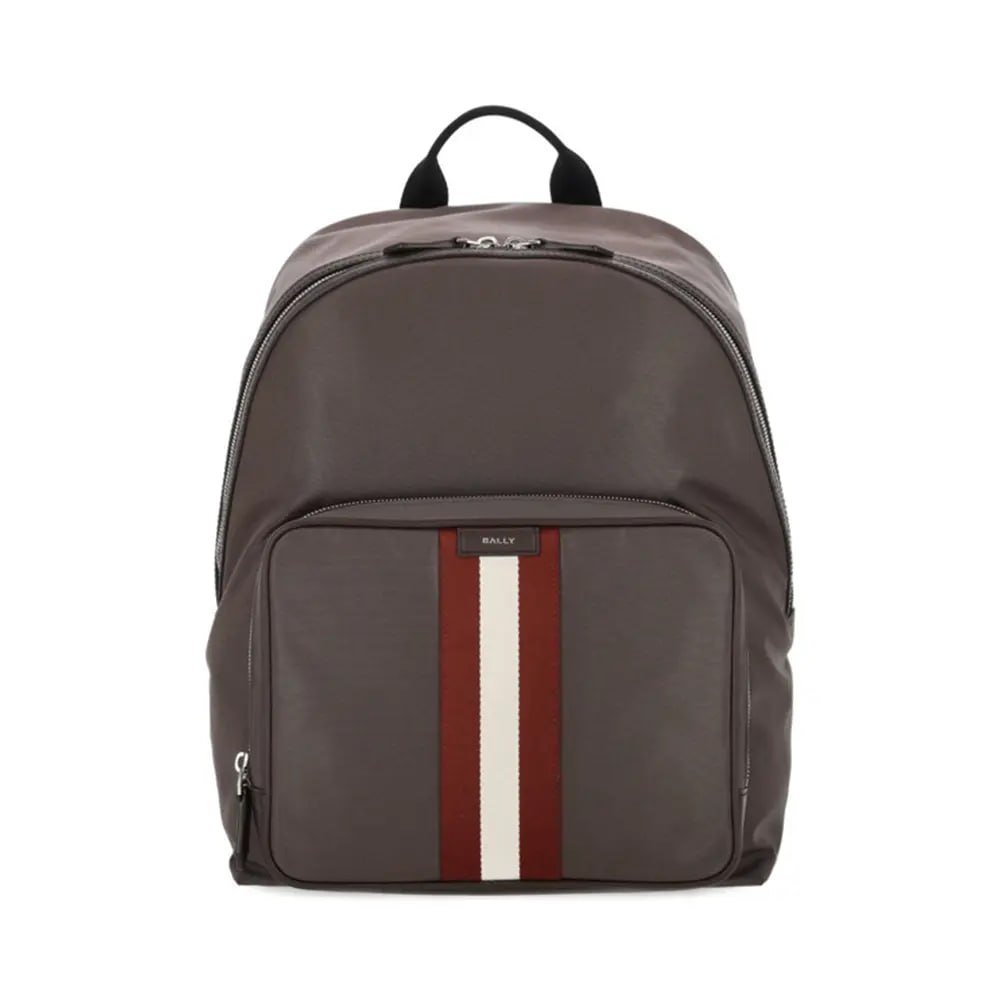 Bally Code Nylon Backpack Men