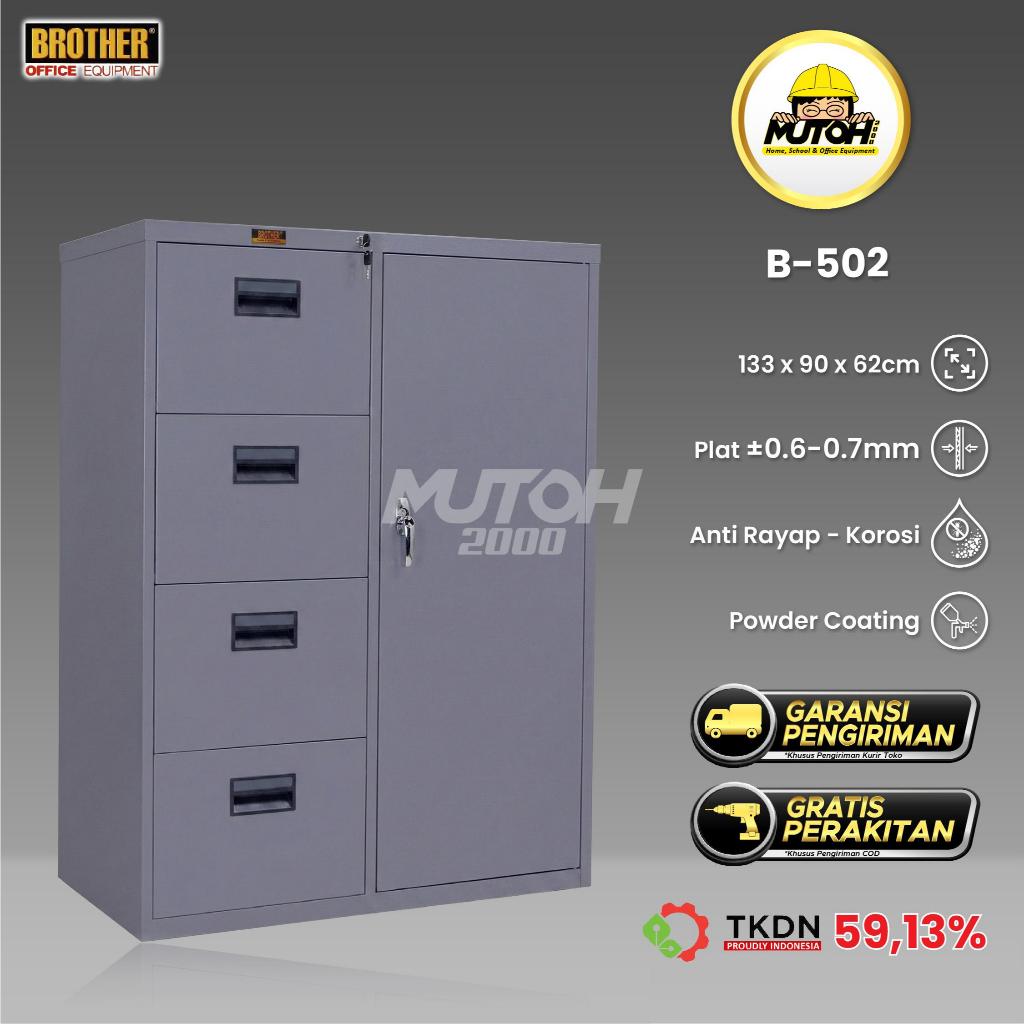 FILLING CABINET 3 LACI 1 PINTU BROTHER B-502 TKDN