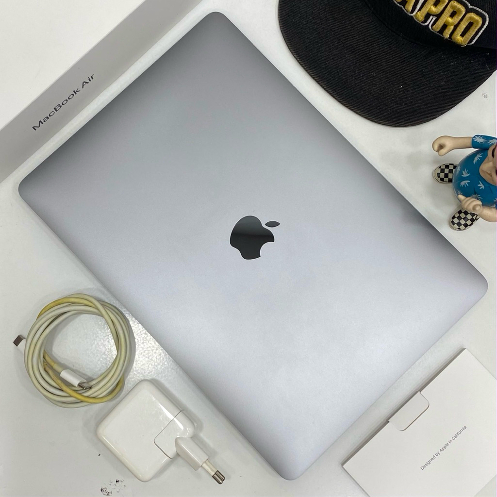 SECOND MACBOOK AIR 2020 13” 256 GB GRAY GARANSI RESMI