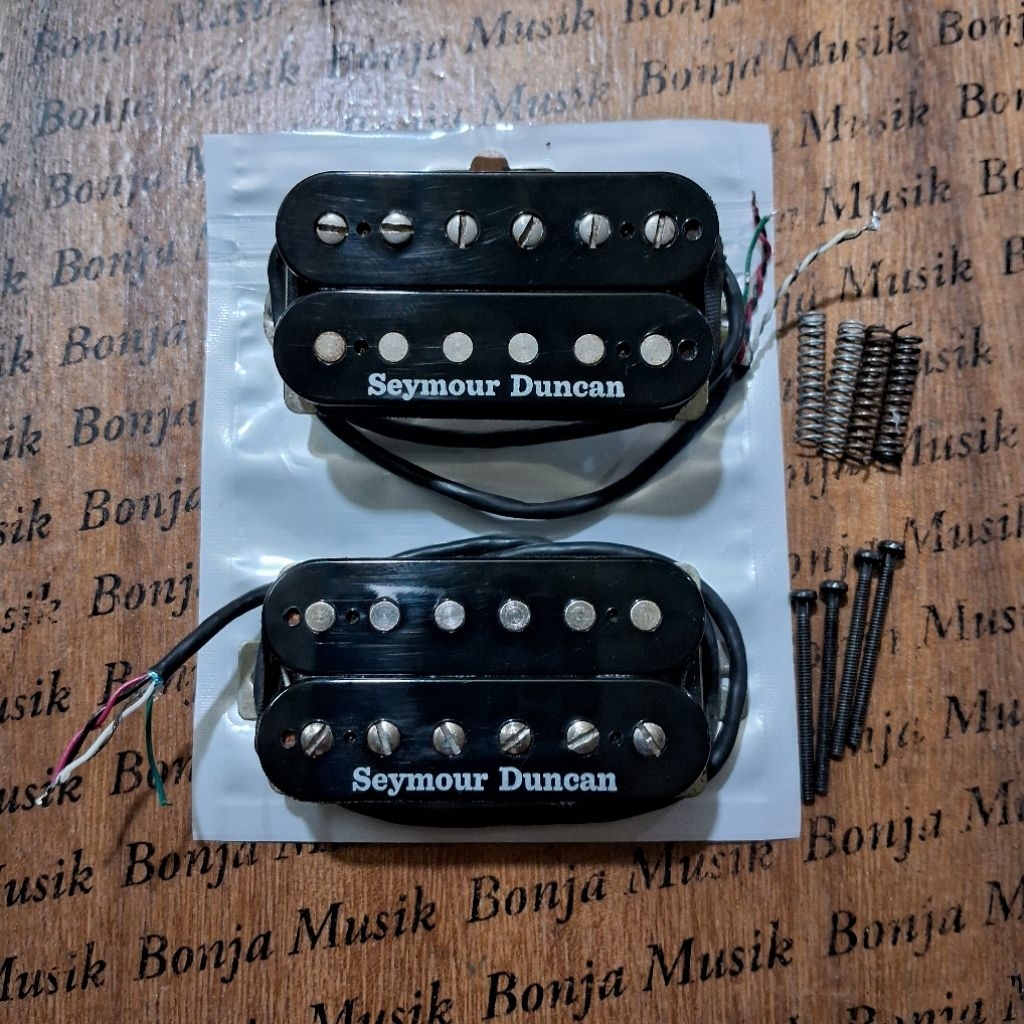 Pickup Seymour Duncan SH 1N 59  Seymour Duncan SH-4 JB Trembucker Set Blk