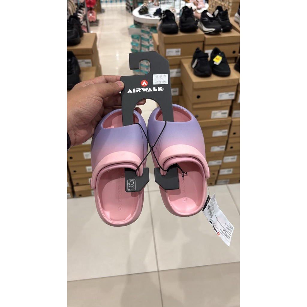 Airwalk Ellon Jr Girls Sandals - Pink/Purple