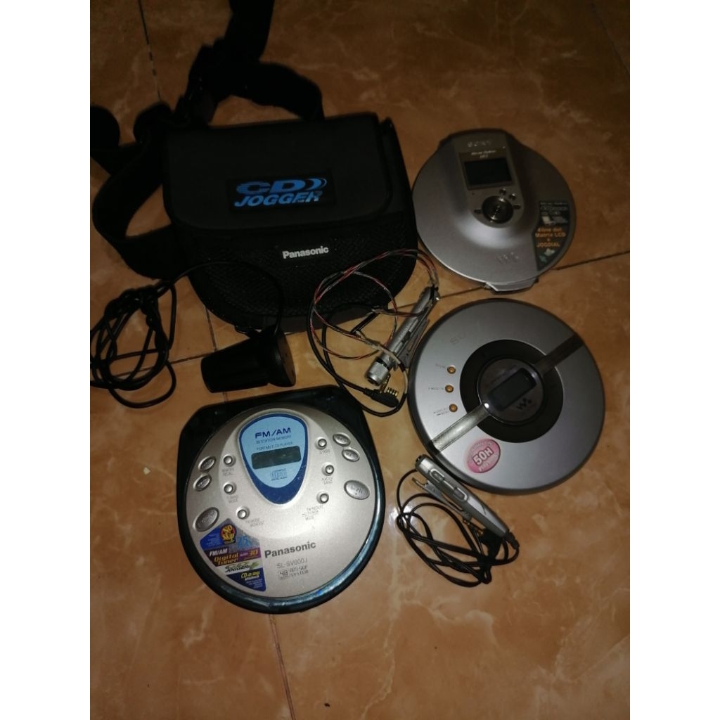 Discman Sony walkman Panasonic discman