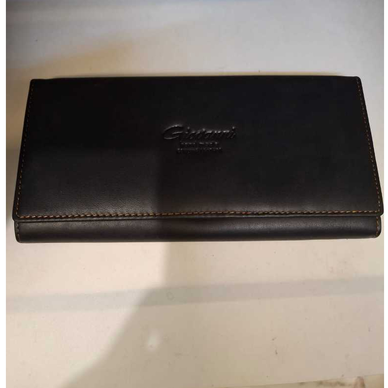 dompet panjang kulit lombardi giovanni kancing