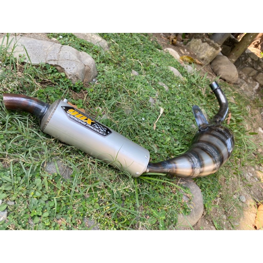 knalpot racing FIZ R/force 1 model scorpio original 9DX muffler
