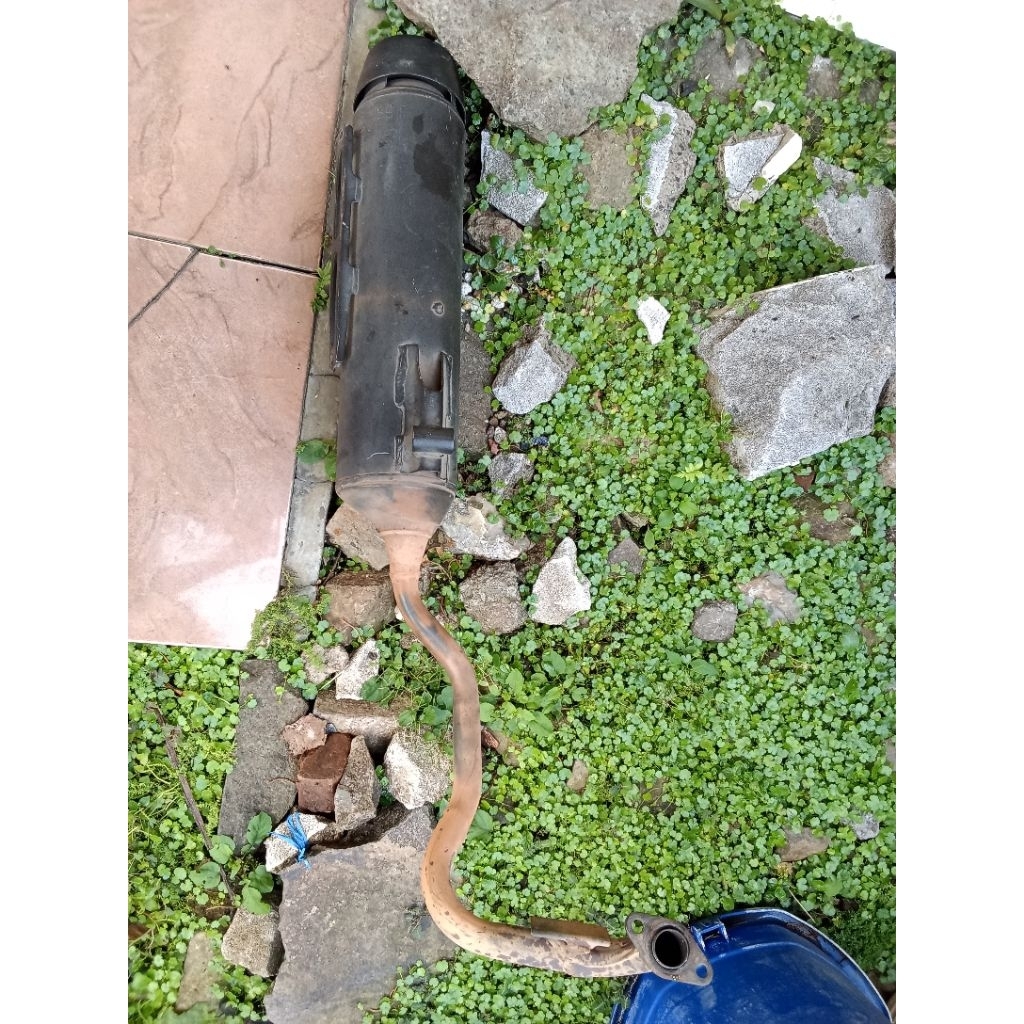 Knalpot Standar Honda PCX 150 Kode K97 Original Copotan Motor Ori Asli Bawaan Pabrik Bekas Second Ta