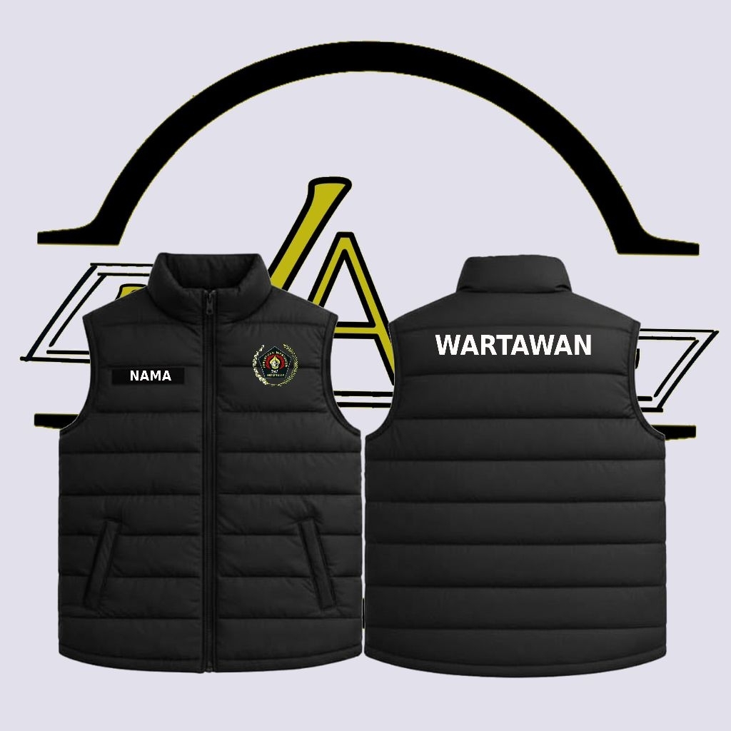 rompi wartawan / rompi wartawan terbaru / rompi gelembung wartawan / rompi tactical wartawan