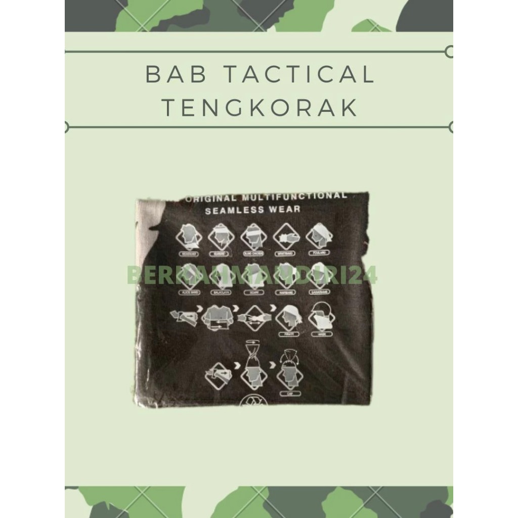 Buff Tactical Tengkorak Buff Masker Kopaska Kopassus Multifungsi Tengkorak