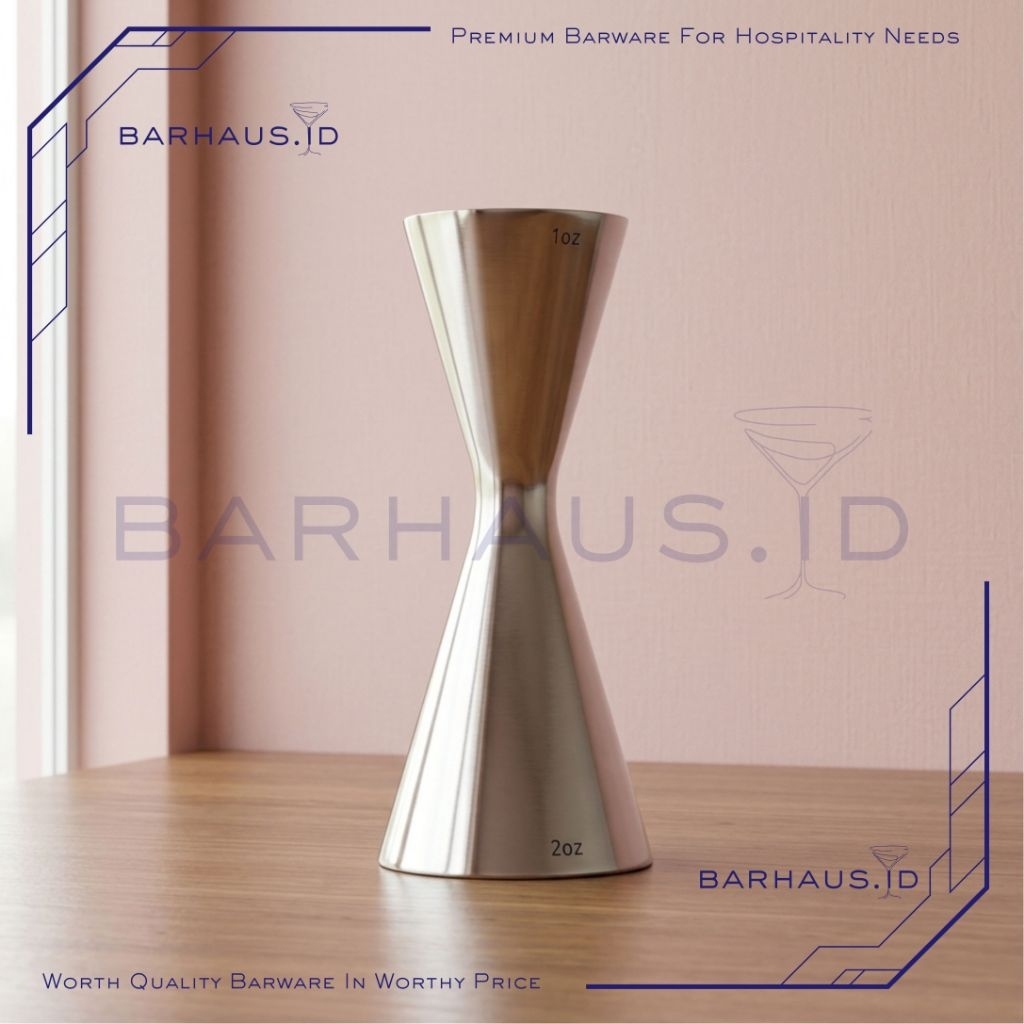 Barhaus.id | Smart Jigger 30/45 ml | Japanese Jigger | Cocktail Jigger | Bar Measuring Jigger