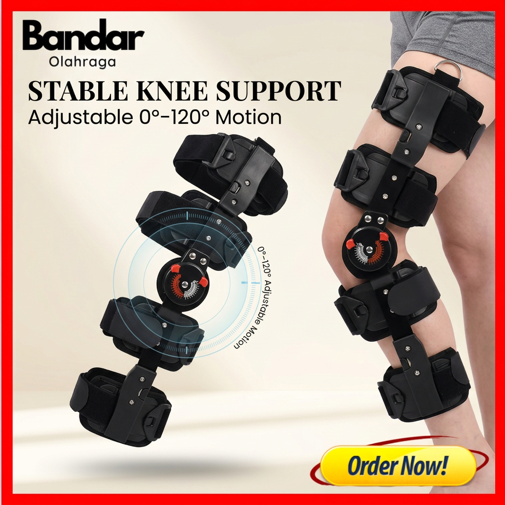 Peyangga TERAPI LUTUT / Knee Brace ACL, PCL, LCL, MCL, Osteoarthritis