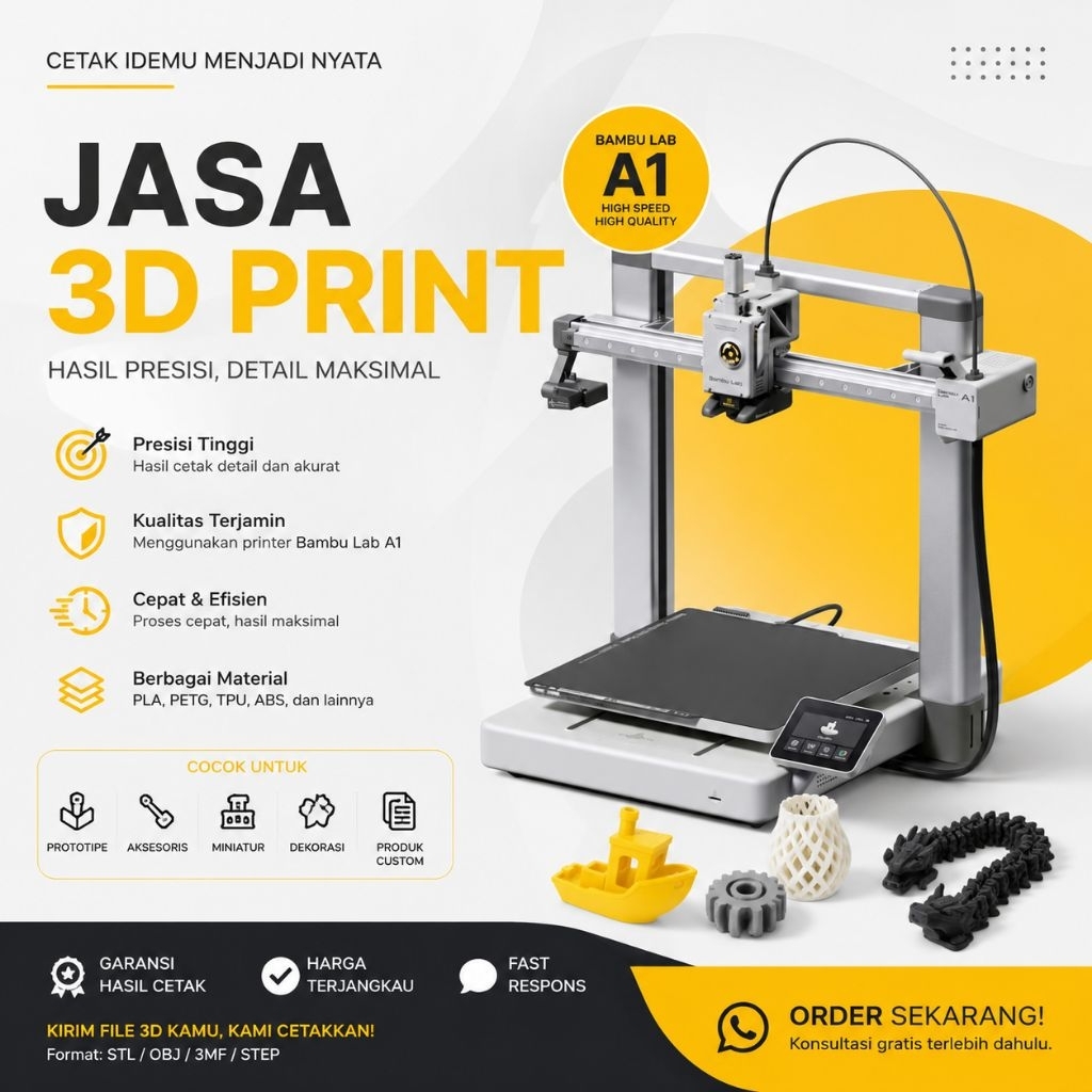 Jasa 3d print