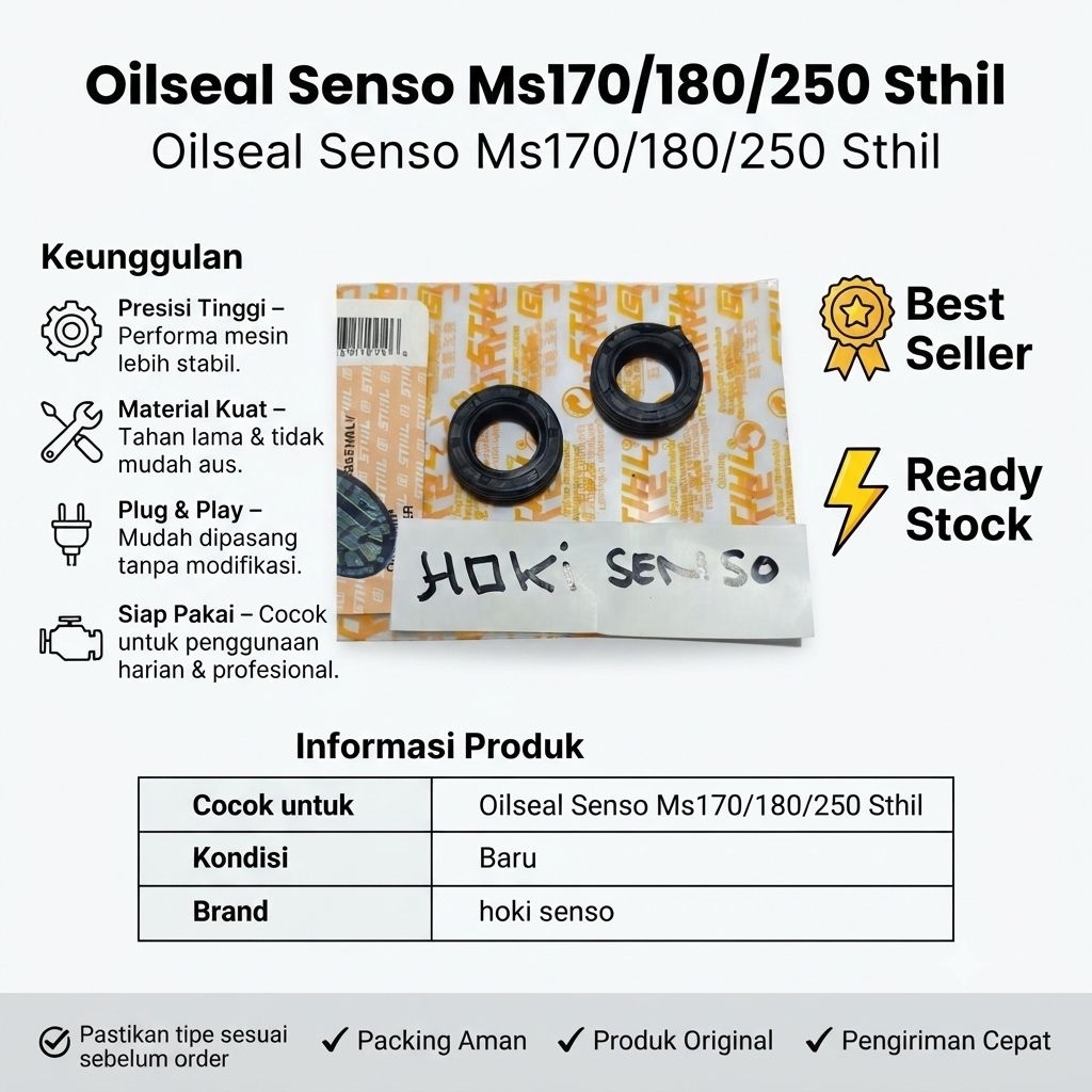 Oilseal Senso ms 170/180/250 sthil