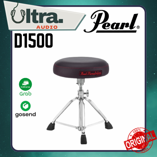 Pearl D1500 / D-1500 / D 1500 Drum Throne Kursi Drum Bangku Drum ORIGINAL