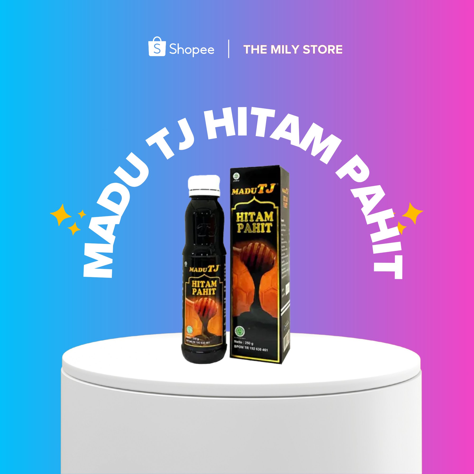 Madu TJ Hitam Pahit
