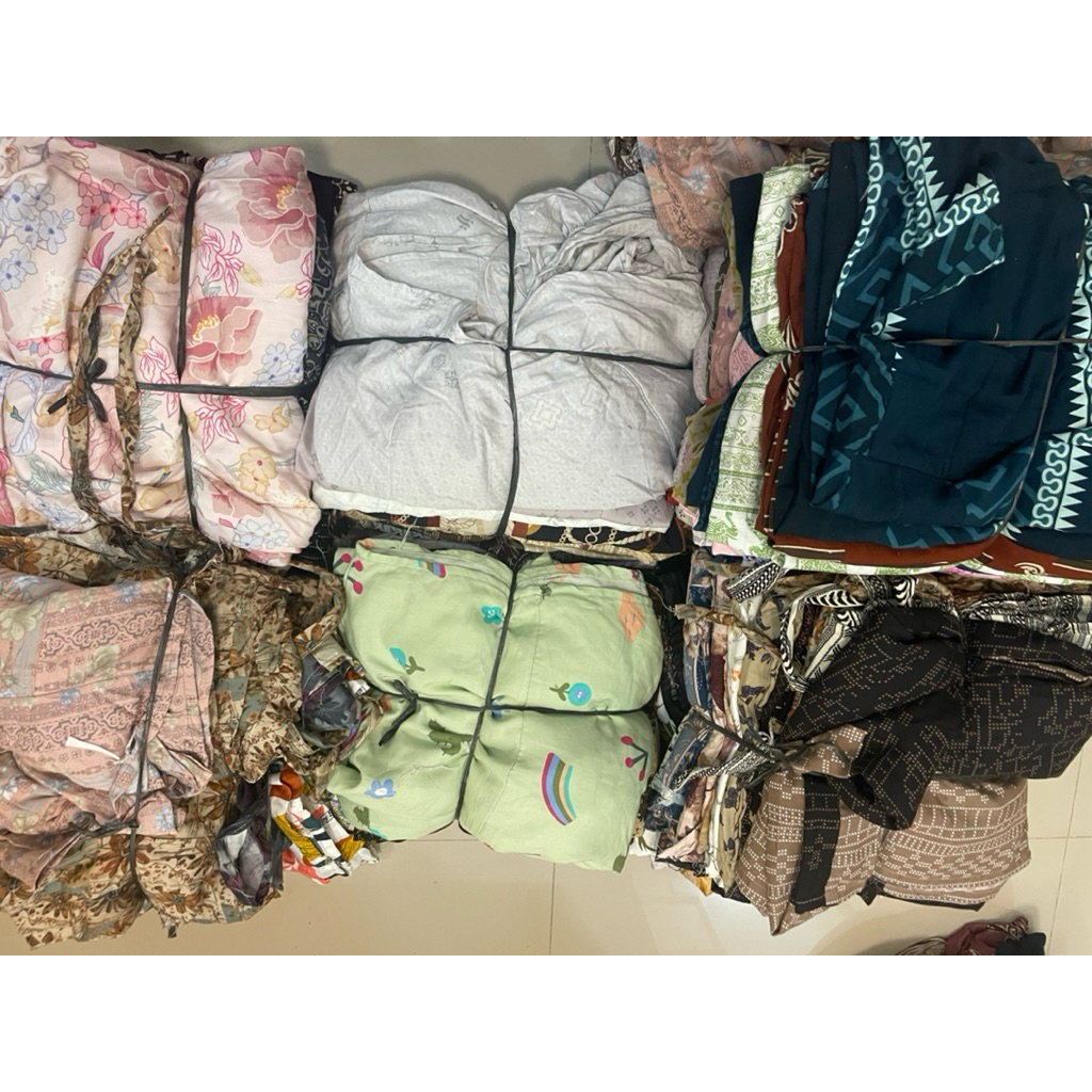 PAKET USAHA Daster Sambung Full obras (fuji, yuke, tali, manohara, kancing)