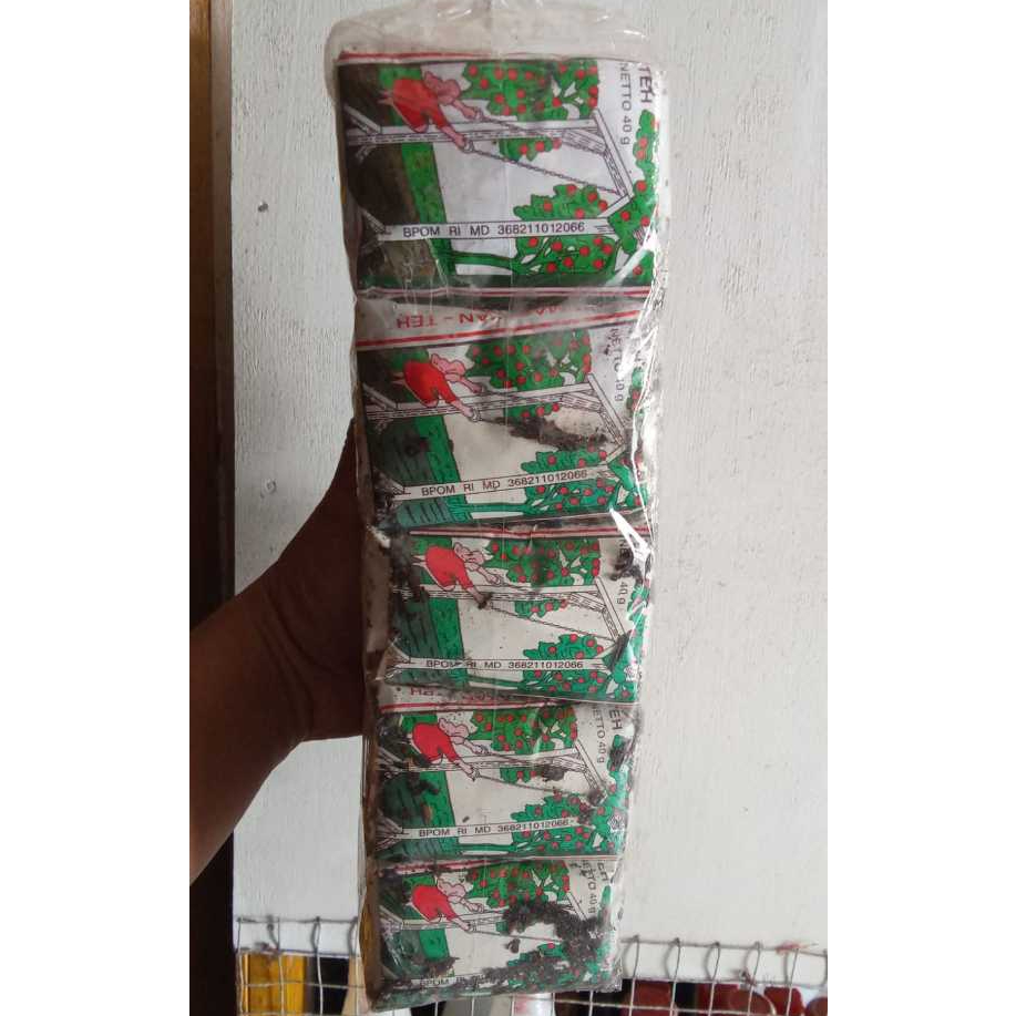 TEH BUBUK CAP BANDULAN - TEH BANDULAN BUBUK RINGEN DJEMPOL PACK (ISI 10PCS) - Teh Bubuk Teh Tabur Ca