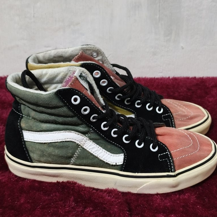 Vans Sk8-Hi Varsity multi color sz 40