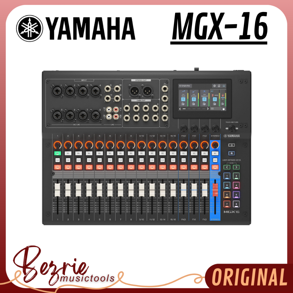 Yamaha MGX-16 Digital Mixer 16 Channel Original Yamaha MGX16