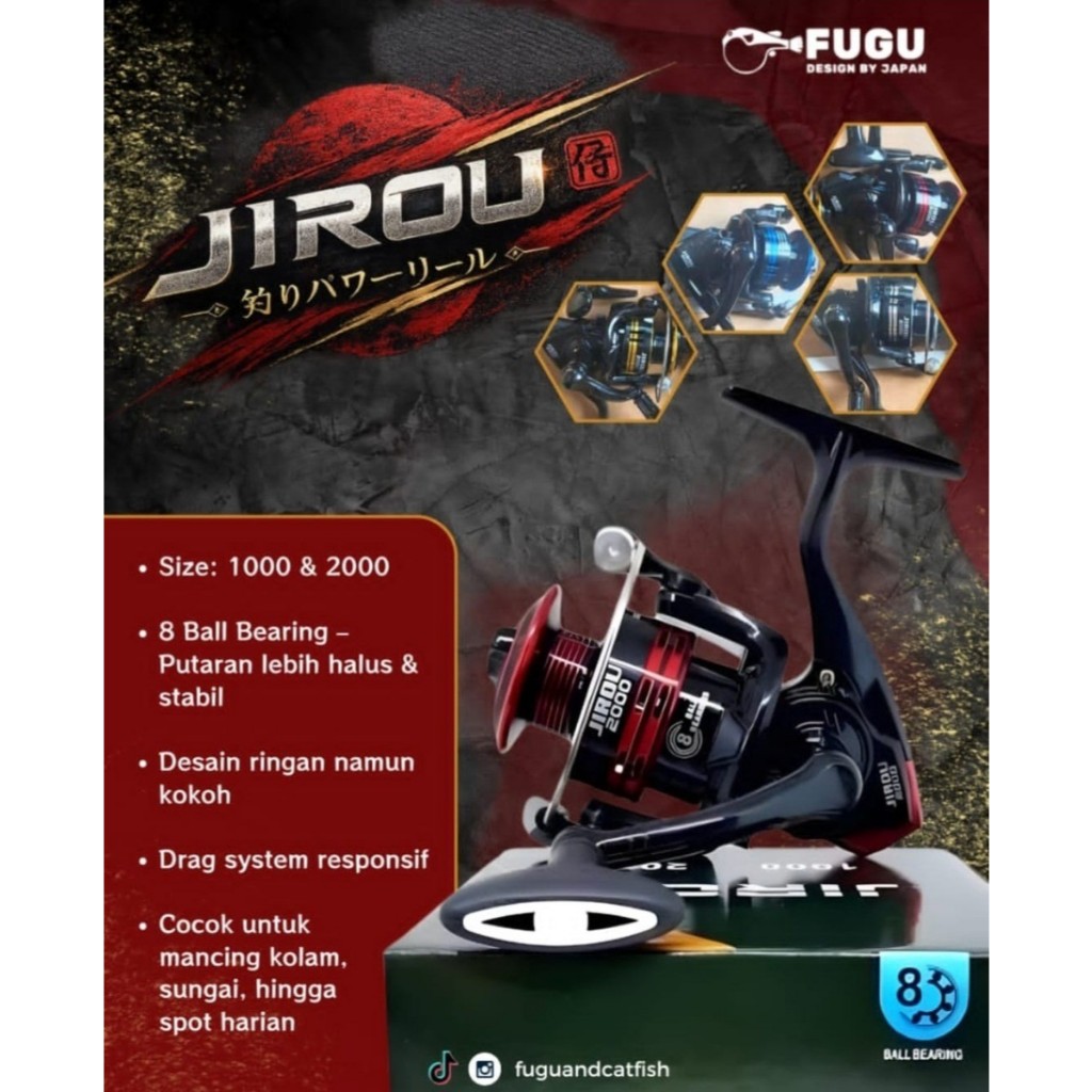 REEL FUGU JIROU |1000-2000 | SPINNING