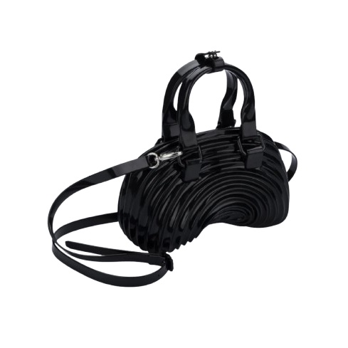 Tas Selempang Wanita Melissa Dome + Diesel Black/Black