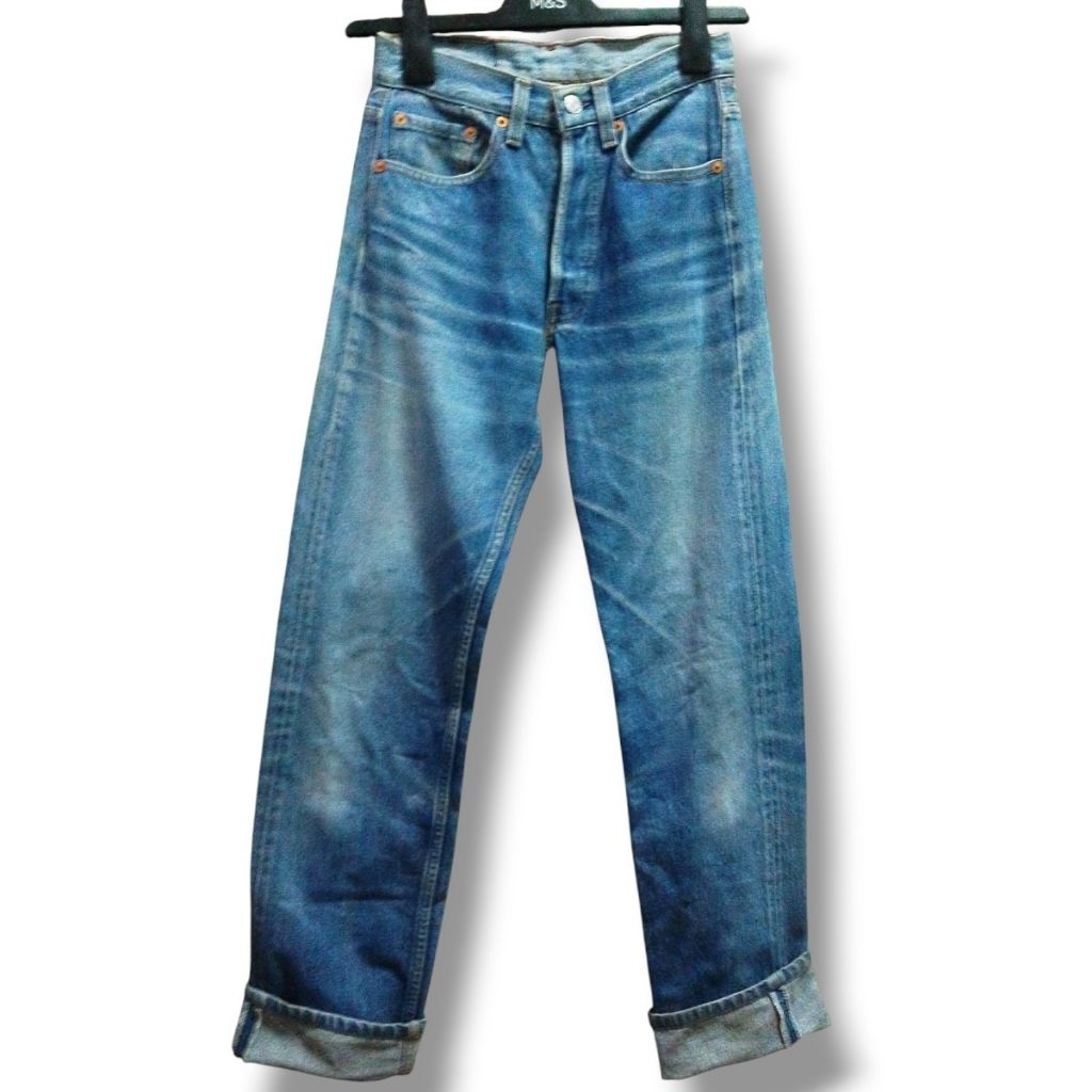 vntg 80s Levis 501 snap button 552