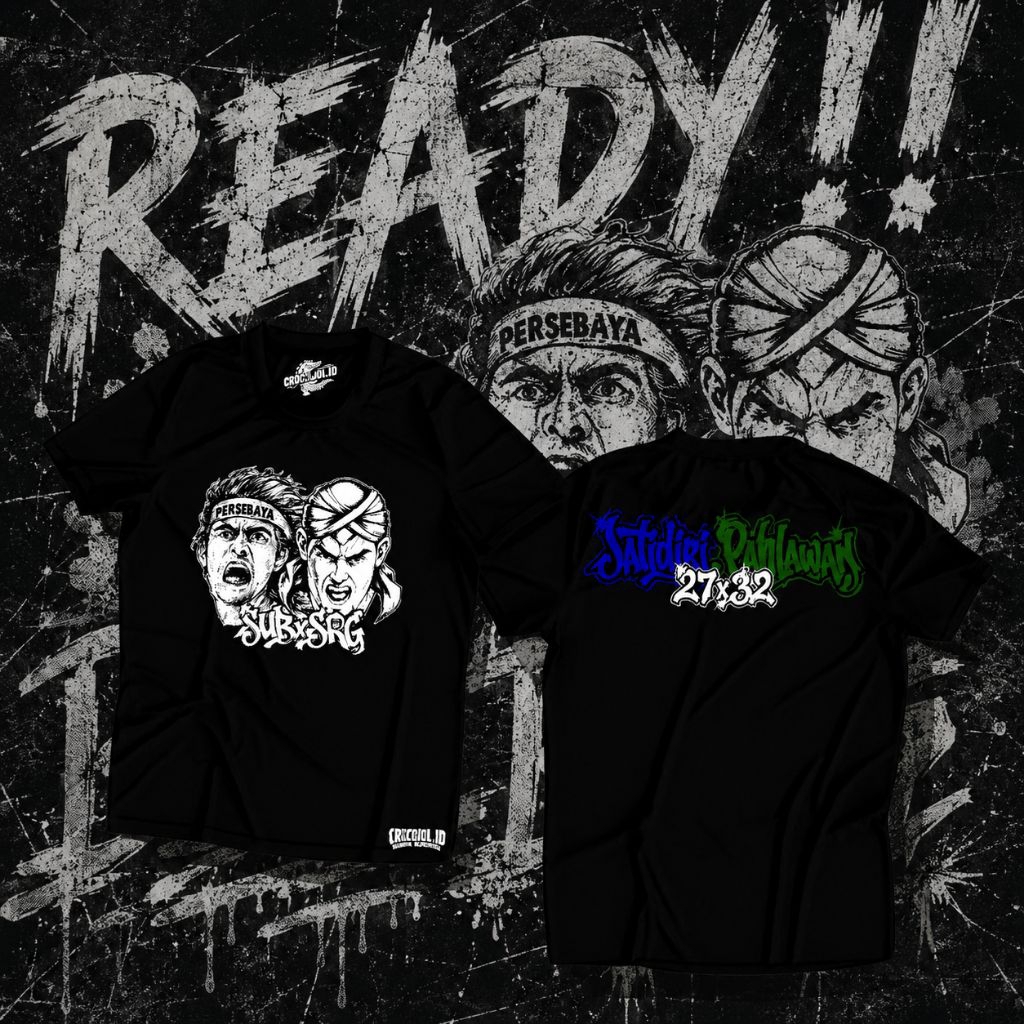 Kaos JATIDIRI PAHLAWAN BONEK X SEMARANG FANS PERSEBAYA PSIS