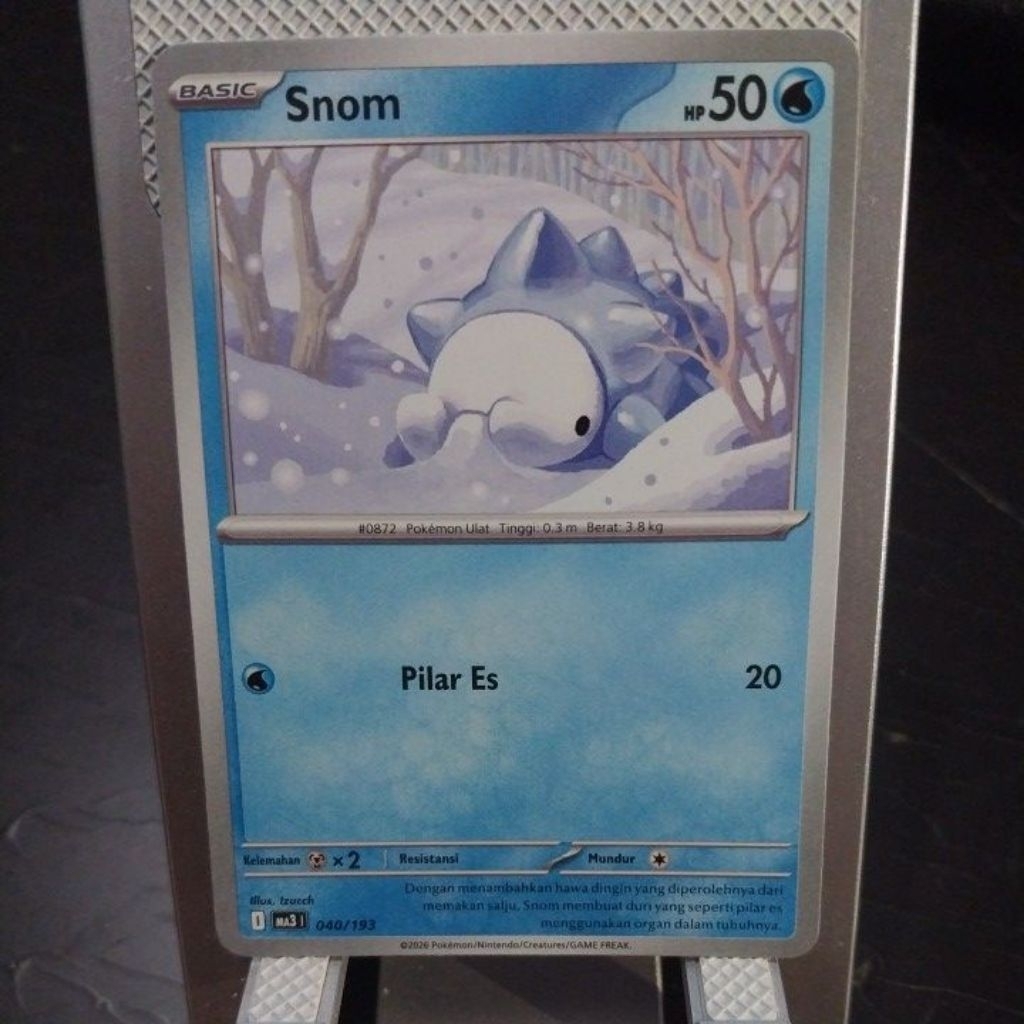 kartu pokemon Snom 040/193 (ID)