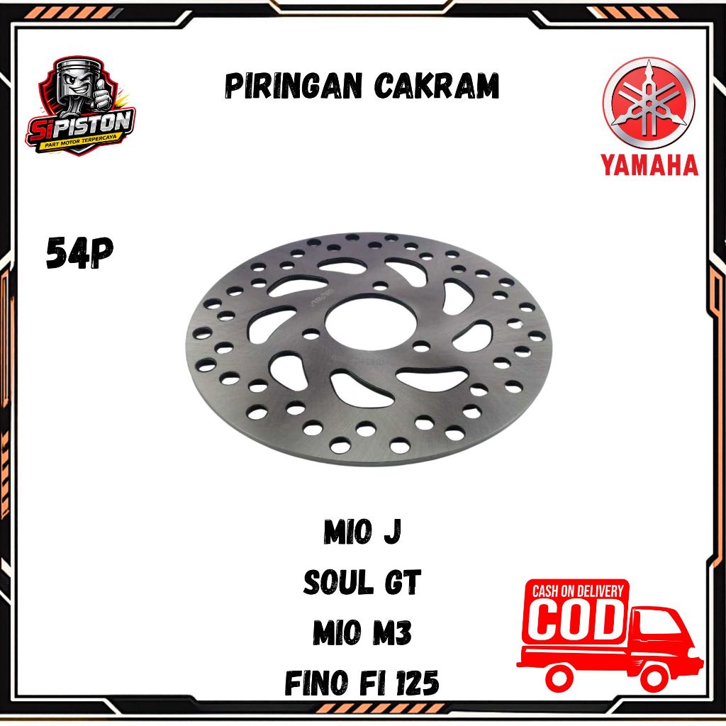 piringan cakram mio m3 cakram fino fi 125 54P ORIGINAL