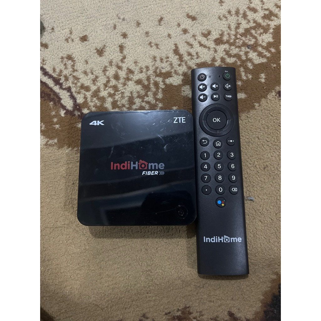 STB IndiHome ZTE 4K  ZXV10 B860H+ Remot Original - Kondisi Mulus (Untuk Bahan/Teknisi)