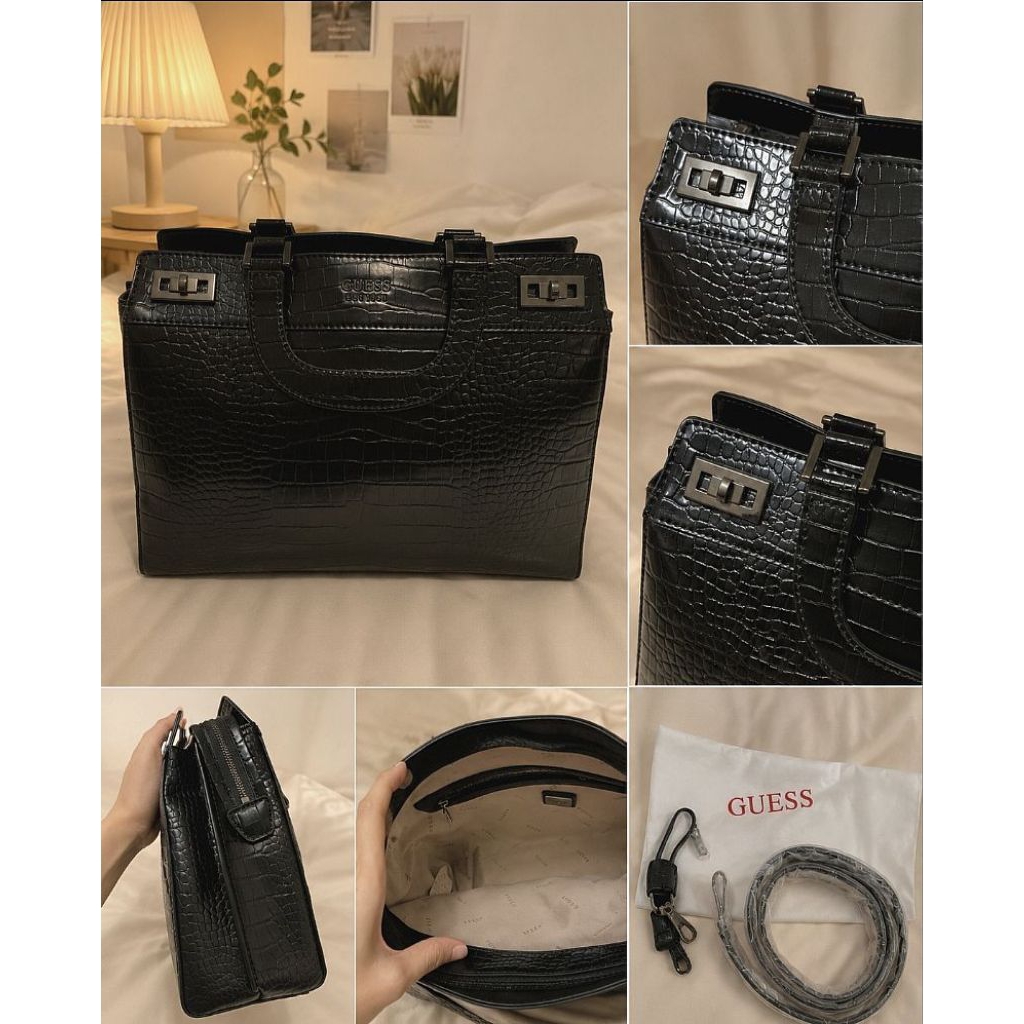 PRELOVED Guess Katey Luxury Satchel Bag Authentic (ORIGINAL)
