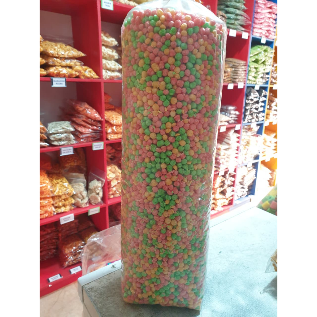 Nyam Nyam Rice Crispy 1 kg / Nyamnyam rice balls / Nyam nyam kiloan